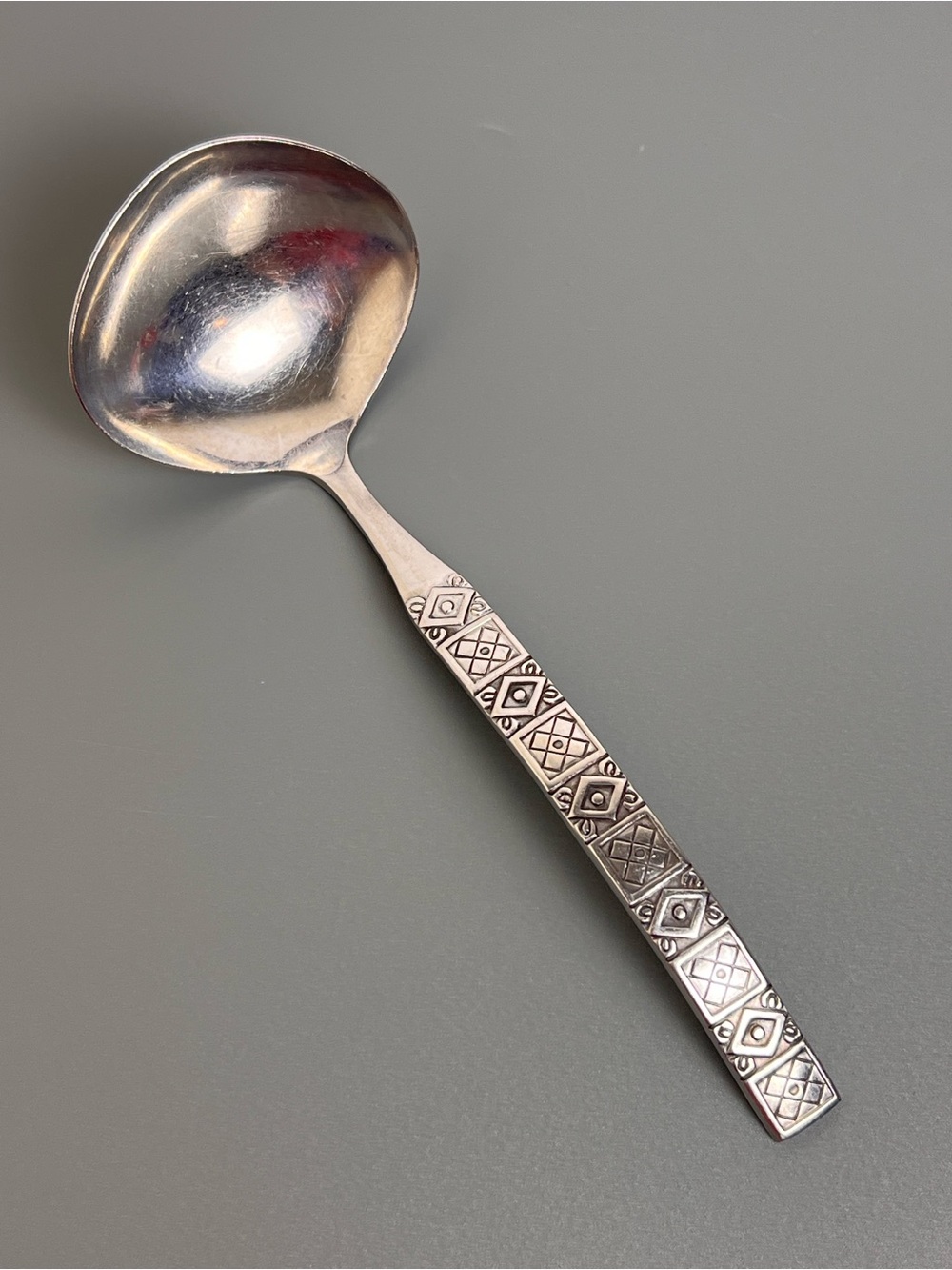 Vintage Northland Vegas Pattern Stainless Gravy Ladle